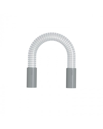 Гибкий переход для трубы диам. 25мм, длина 30см, цвет серый (49415GR) в Комсомольске-на-Амуре Повороты, муфты, тройники Pintop.ru