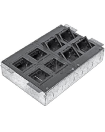 Люк в пол на 8 модулей с суппортом и коробкой Экопласт 70083 в Комсомольске-на-Амуре Системы лючков и колонн Pintop.ru