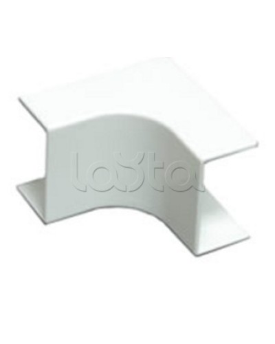 Угол внутренний плавный стандарт TIA 20x10 мм Экопласт 72101R в Комсомольске-на-Амуре Аксессуары для кабель-канала Pintop.ru