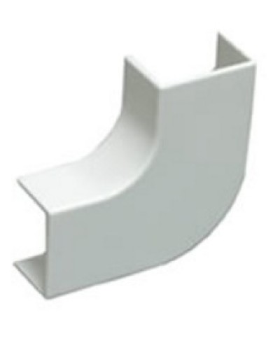 Угол плоский плавный стандарт TIA 40x25 мм Экопласт 72308R в Комсомольске-на-Амуре Аксессуары для кабель-канала Pintop.ru