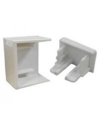 Заглушка 20х10мм (10шт) 2500шт. Экопласт 72801-10 в Комсомольске-на-Амуре Аксессуары для кабель-канала Pintop.ru