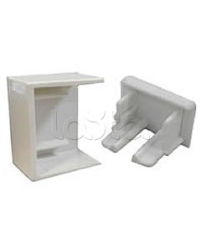 Заглушка для кабель-канала МЕХ, для сечения 40x16 Экопласт 72806 в Комсомольске-на-Амуре Аксессуары для кабель-канала Pintop.ru