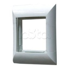 Суппорт для розетки45x45 на 2 модуля Экопласт 73909