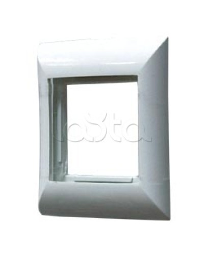 Суппорт для розетки45x45 на 2 модуля Экопласт 73909 в Комсомольске-на-Амуре Аксессуары для кабель-канала Pintop.ru