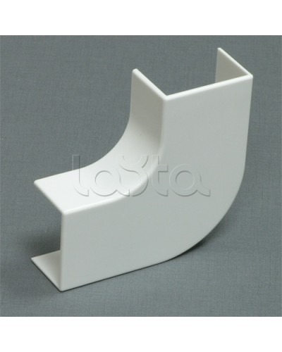Угол плоский плавный стандарт TIA 60х40 мм Экопласт 76315R в Комсомольске-на-Амуре Аксессуары для кабель-канала Pintop.ru