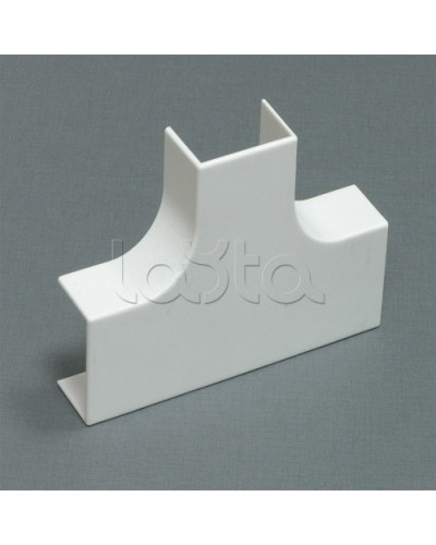 Тройник плавный стандарт TIA 60х40 мм Экопласт 76415R в Комсомольске-на-Амуре Аксессуары для кабель-канала Pintop.ru