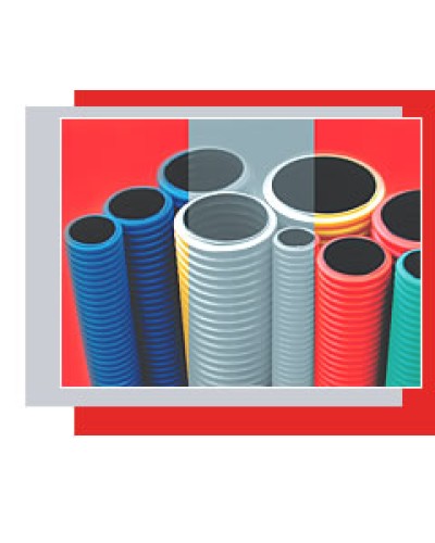 Труба для прокладки кабеля под землей D75мм (внешн.) Экопласт 80075 в Комсомольске-на-Амуре Труба гофрированная Pintop.ru