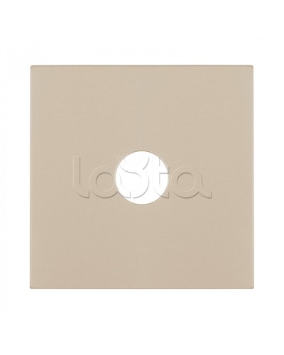 Накладка розетки TV (шампань) LK80 Экопласт (845106-1) в Комсомольске-на-Амуре Розетки компьютерные и телефонные Pintop.ru