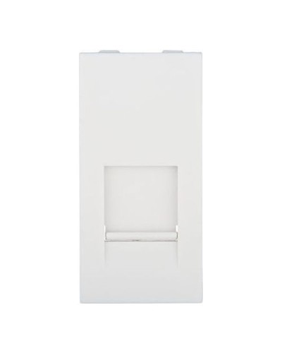 Накладка для розетки телефонной, компьютерной RJ, 45х22,5 мм (белый) LK45 Экопласт (853104) в Комсомольске-на-Амуре Аксессуары для кабель-канала Pintop.ru