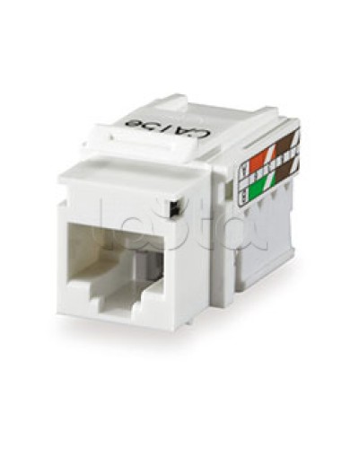 RJ-45 Модуль инф.розетки 110/Krone 5e кат.,бел. CL-0006 Экопласт (87545) в Комсомольске-на-Амуре Кроссовое оборудование тип Krone Pintop.ru