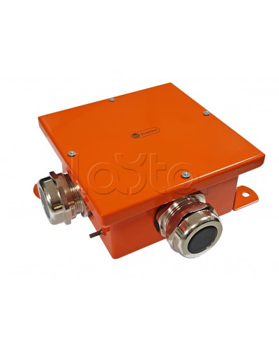 Экопласт SMB120 Коробка металл, огн. E-110, о/п,120х120х60, IP66, 6P, (1,5-4 мм2), оранж. в Комсомольске-на-Амуре Распределительные коробки Pintop.ru