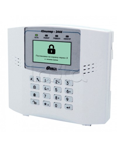 Устройство оконечное объектовое Элеста Юпитер-2444 (УОО Юпитер-4 IP/GPRS, ЖК-экран) в Комсомольске-на-Амуре Приемно-контрольные приборы Pintop.ru