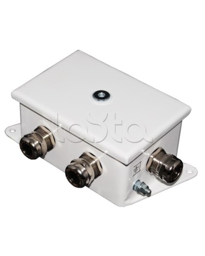 Коробка монтажная огнестойкая Гефест КМ-О (12к)-IP66-d, четыре ввода 120х80х68 в Комсомольске-на-Амуре Распределительные коробки Pintop.ru