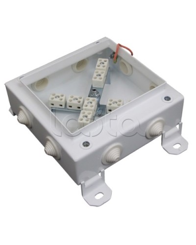 Коробка монтажная огнестойкая Гефест КМ-О (16к*6,0)-IP66 1515, 8 вводов 150х150х60 в Комсомольске-на-Амуре Распределительные коробки Pintop.ru