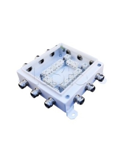 Коробка монтажная огнестойкая Гефест КМ-О (32к*10,0)-IP66 2020, 12 вводов в Комсомольске-на-Амуре Распределительные коробки Pintop.ru
