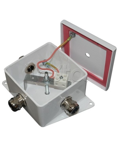 Коробка монтажная огнестойкая Гефест КМ-О (4к*6,0)-IP66 два ввода 100х100 в Комсомольске-на-Амуре Распределительные коробки Pintop.ru