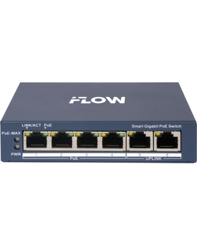 Коммутатор с PoE iFlow F-SW-EM606POE-VM в Комсомольске-на-Амуре Коммутаторы Pintop.ru