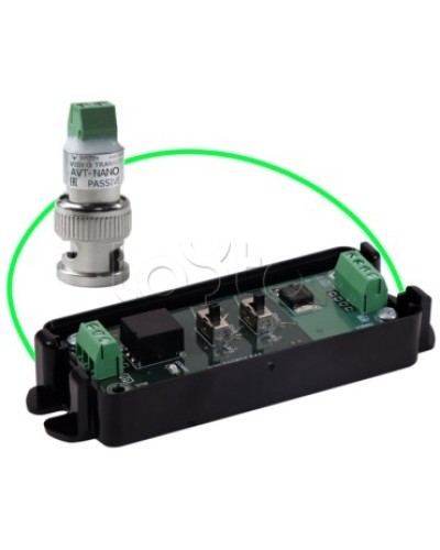 Комплект для передачи видеосигналов ИНФОТЕХ AVT-Nano Active S Protect(2018) в Комсомольске-на-Амуре Видеоусилители, Модуляторы, Делители Pintop.ru