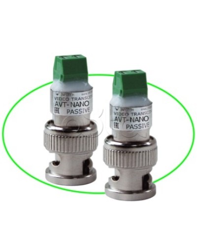 Комплект пассивных приемопередатчиков ИНФОТЕХ AVT-Nano Passive XL в Комсомольске-на-Амуре Видеоусилители, Модуляторы, Делители Pintop.ru