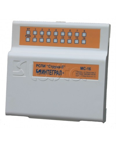 Модуль сопряжения Интеграл + МС 16-А в Комсомольске-на-Амуре Приемно-контрольные приборы Pintop.ru