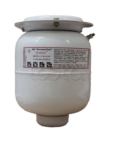 Модуль порошкового пожаротушения термостойкого исполнения Источник-плюс Тунгус-МПП(Н-Т1)-2,7(н)-И-ГЭ-У2 в Комсомольске-на-Амуре Модули порошковые Pintop.ru