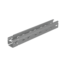 Лоток перфорированный 50х50х1,2 L3000 мм "Быстрый монтаж ПЛЮС" INOX304 КМ-Профиль (LPplus50-50-1.2-3000 INOX304)