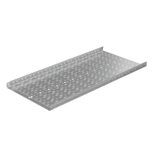 Лоток перфорированный 50х600х1,2 L2500 мм "Быстрый монтаж ПЛЮС" HD КМ-Профиль (LPplus50-600-1.2-2500 HD)