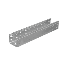 Лоток перфорированный 80х100х1,0 L4000 мм "Быстрый монтаж ПЛЮС" HD КМ-профиль (LPplus80-100-1.0-4000 HD)