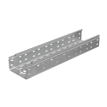 Лоток перфорированный 80х150х1,0 L2000 мм "Быстрый монтаж ПЛЮС" КМ-Профиль (LPplus80-150-1.0-2000)