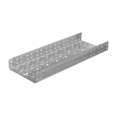 Лоток перфорированный 80х300х1,2 L6000 мм "Быстрый монтаж ПЛЮС" HD КМ-профиль (LPplus80-300-1.2-6000 HD)