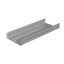 Лоток неперфорированный 80х300х0,8 L2500 мм "Быстрый монтаж ПЛЮС" КМ-Профиль (LNplus80-300-0.8-2500)