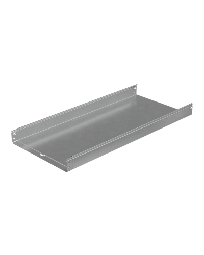 Лоток неперфорированный 80х500х1,2 L2500 мм Быстрый монтаж ПЛЮС INOX304 КМ-Профиль (LNplus80-500-1.2-2500 INOX304) в Комсомольске-на-Амуре Кабельные лотки Pintop.ru