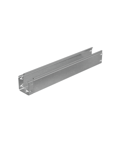 Лоток неперфорированный 100х100х1,5 L4000 мм Быстрый монтаж ПЛЮС HD КМ-профиль (LNplus100-100-1.5-4000 HD) в Комсомольске-на-Амуре Кабельные лотки Pintop.ru