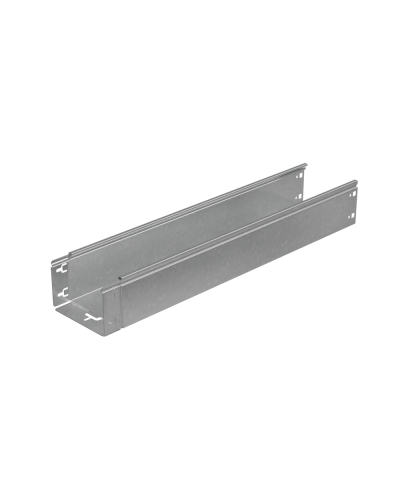 Лоток неперфорированный 100х150х1,0 L4000 мм Быстрый монтаж ПЛЮС HD85 КМ-профиль (LNplus100-150-1.0-4000 HD85) в Комсомольске-на-Амуре Кабельные лотки Pintop.ru