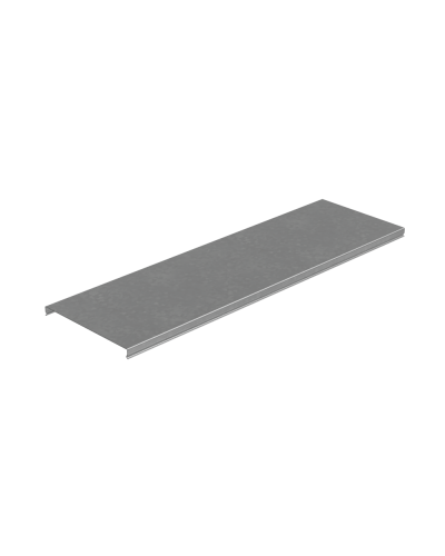 Крышка лотка 200х1,0 L2500 мм ПЛЮС INOX304 КМ-Профиль (KLplus200-1.0-2500 INOX304) в Комсомольске-на-Амуре Аксессуары для лотков Pintop.ru