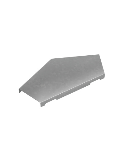 Крышка горизонтального угла 45 гр. 50 мм ПЛЮС HD85 КМ-профиль (KGLplus45-50 HD85) в Комсомольске-на-Амуре Аксессуары для лотков Pintop.ru