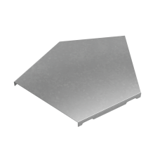 Крышка горизонтального угла 45 гр. 150 мм "ПЛЮС" КМ-Профиль (KGLplus45-150)