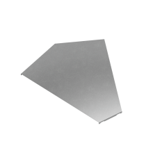 Крышка горизонтального угла 45 гр. 500 мм "ПЛЮС" КМ-Профиль (KGLplus45-500)