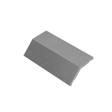 Крышка внешнего вертикального угла 45 гр. 300 мм "ПЛЮС" HD КМ-Профиль (KVLplus45-300 HD)