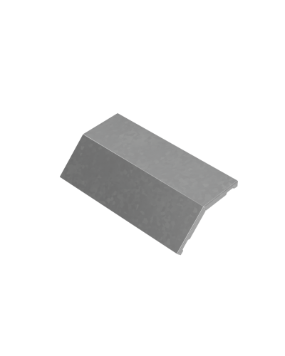 Крышка внешнего вертикального угла 45 гр. 300 мм ПЛЮС HD КМ-Профиль (KVLplus45-300 HD) в Комсомольске-на-Амуре Аксессуары для лотков Pintop.ru