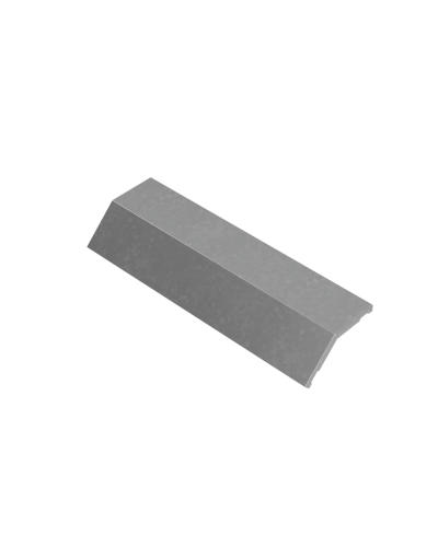 Крышка внешнего вертикального угла 45 гр. 500 мм ПЛЮС HD85 КМ-профиль (KVLplus45-500 HD85) в Комсомольске-на-Амуре Аксессуары для лотков Pintop.ru