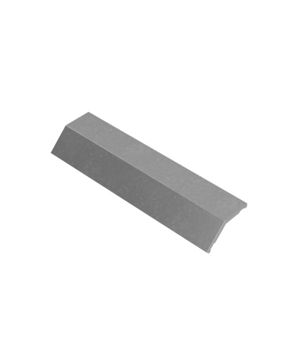 Крышка внешнего вертикального угла 45 гр. 600 мм ПЛЮС INOX304 КМ-Профиль (KVLplus45-600 INOX304) в Комсомольске-на-Амуре Аксессуары для лотков Pintop.ru