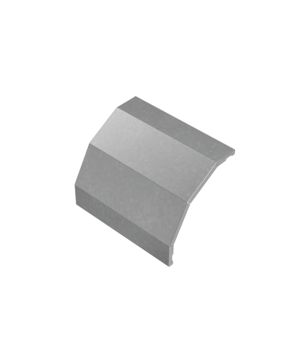 Крышка внешнего вертикального угла 90 гр. 300 мм ПЛЮС КМ-Профиль (KVLplus90-300) в Комсомольске-на-Амуре Аксессуары для лотков Pintop.ru