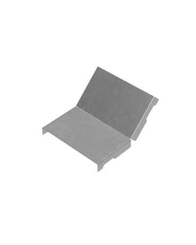 Крышка внутреннего вертикального угла 45 гр. 100 мм ПЛЮС HD КМ-Профиль (KNLplus45-100 HD) в Комсомольске-на-Амуре Аксессуары для лотков Pintop.ru