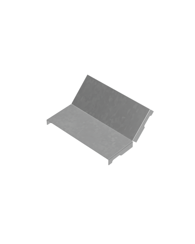 Крышка внутреннего вертикального угла 45 гр. 150 мм ПЛЮС HD85 КМ-профиль (KNLplus45-150 HD85) в Комсомольске-на-Амуре Аксессуары для лотков Pintop.ru