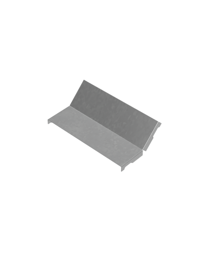 Крышка внутреннего вертикального угла 45 гр. 200 мм ПЛЮС HD КМ-Профиль (KNLplus45-200 HD) в Комсомольске-на-Амуре Аксессуары для лотков Pintop.ru