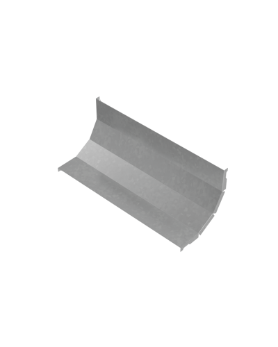 Крышка внутреннего вертикального угла 90 гр. 400 мм ПЛЮС INOX304 КМ-Профиль (KNLplus90-400 INOX304) в Комсомольске-на-Амуре Аксессуары для лотков Pintop.ru