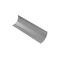 Крышка внутреннего вертикального угла 90 гр. 600 мм "ПЛЮС" INOX304 КМ-Профиль (KNLplus90-600 INOX304)