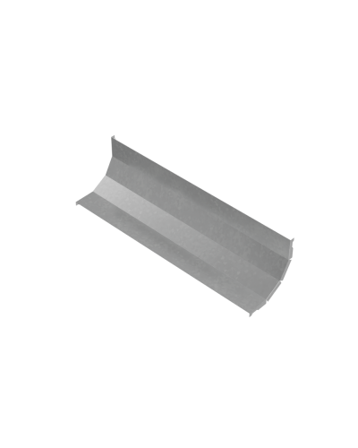 Крышка внутреннего вертикального угла 90 гр. 600 мм ПЛЮС INOX304 КМ-Профиль (KNLplus90-600 INOX304) в Комсомольске-на-Амуре Аксессуары для лотков Pintop.ru