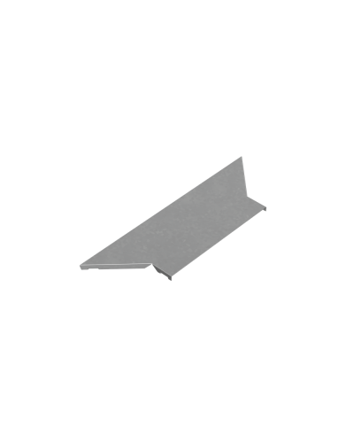 Крышка Т-ответвителя 300 мм ПЛЮС INOX304 КМ-Профиль (KTUplus300 INOX304) в Комсомольске-на-Амуре Аксессуары для лотков Pintop.ru